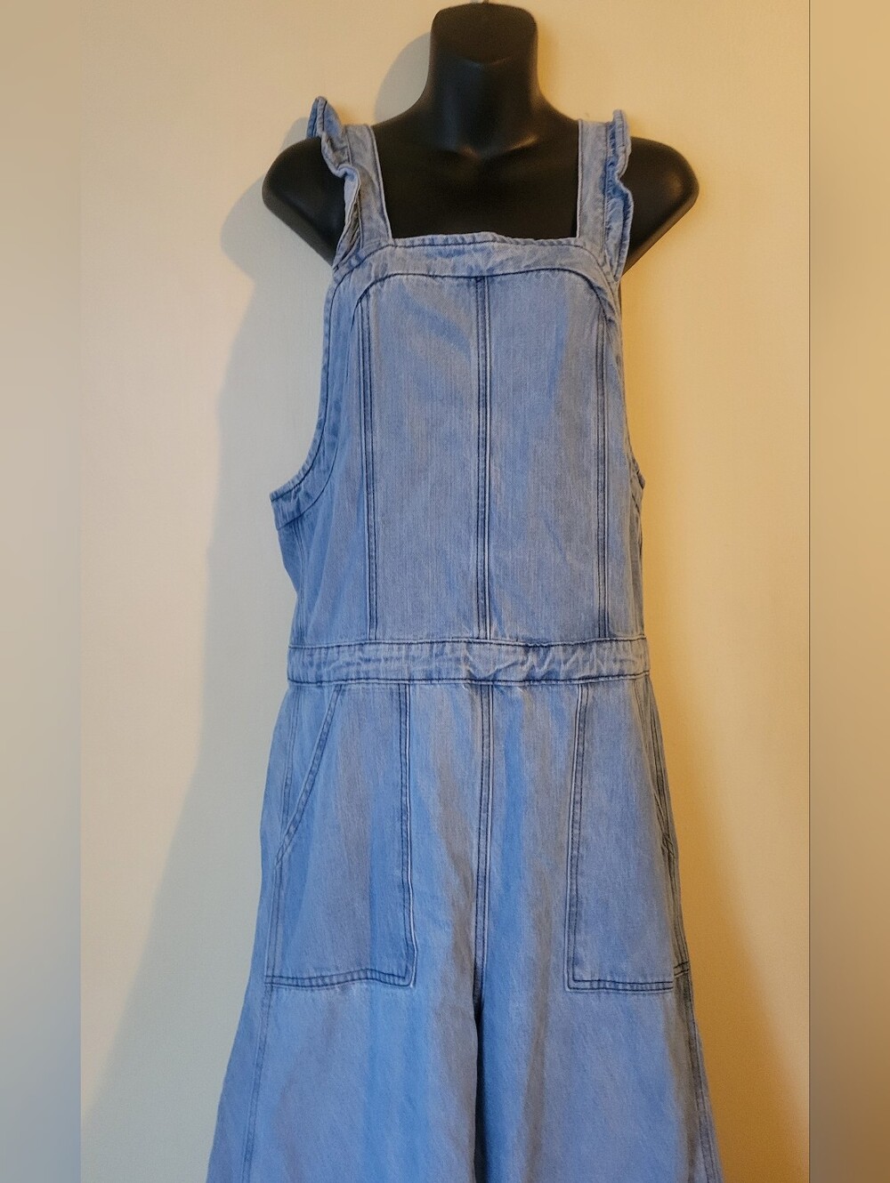 Light Blue Denim  Jumper - Picture 2 of 8